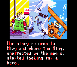 Cacoma Knight in Bizyland screenshot 5 for Super Nintendo